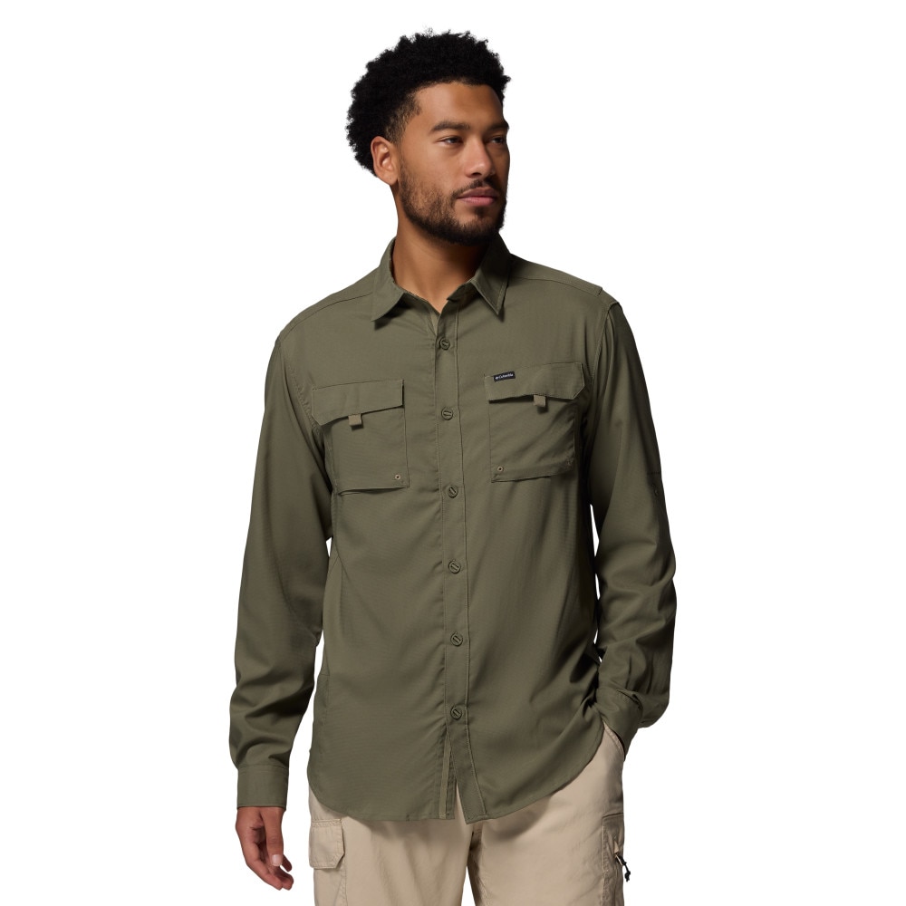 Camisa manga larga de hombre Silver Ridge™ Utility II Columbia - Verde Verde-1