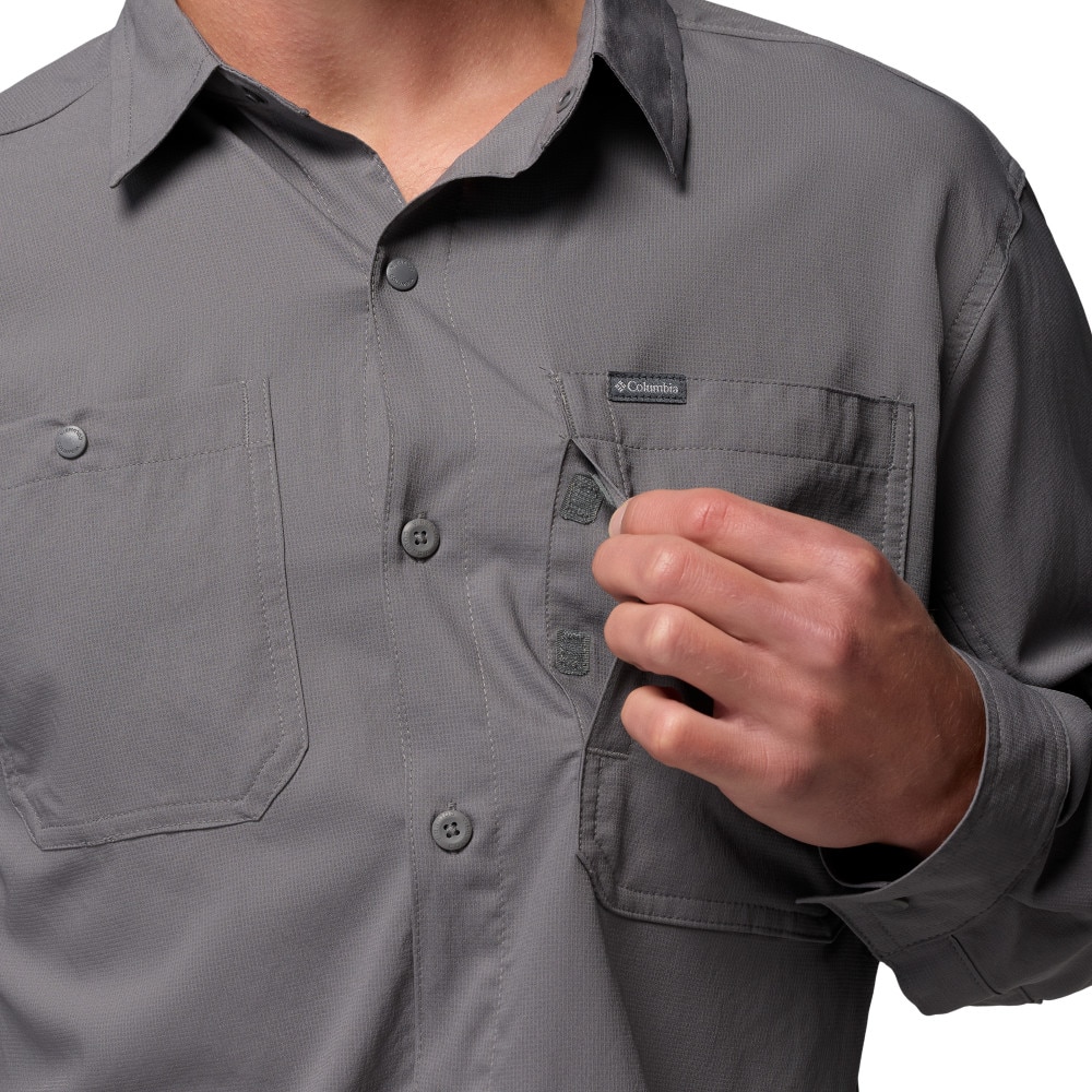 Camisa manga larga de hombre Silver Ridge™ Utility II Columbia - Gris Gris-6