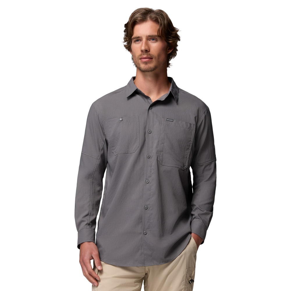 Imagen 0 de Camisa manga larga de hombre Silver Ridge™ Utility II Columbia Marrón