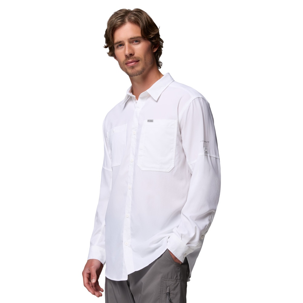 Camisa manga larga de hombre Silver Ridge™ Utility II Columbia - Blanco Blanco-3
