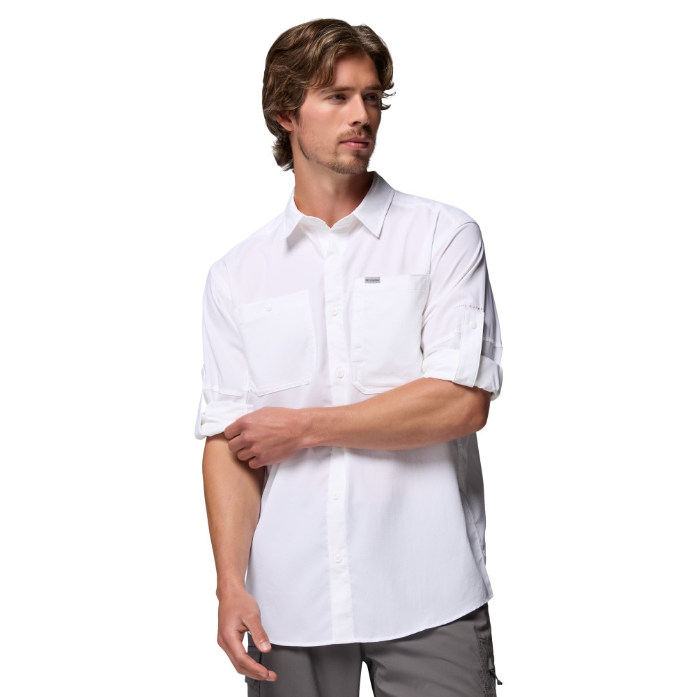 Camisa manga larga de hombre Silver Ridge™ Utility II Columbia - Blanco Blanco-4