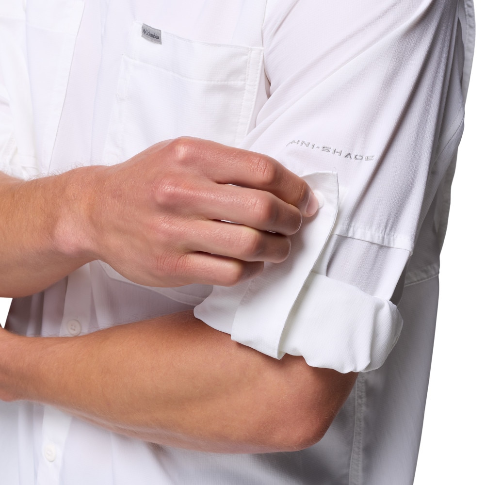 Camisa manga larga de hombre Silver Ridge™ Utility II Columbia - Blanco Blanco-5