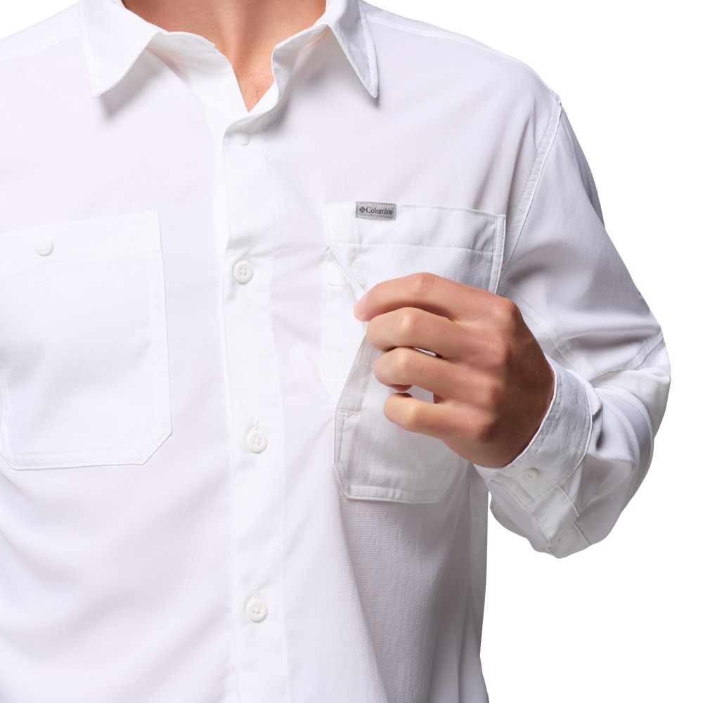 Camisa manga larga de hombre Silver Ridge™ Utility II Columbia - Blanco Blanco-6
