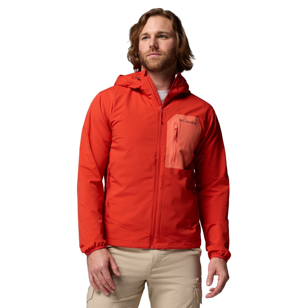 Chaqueta softshell de hombre Tall Heights™ III Hooded Columbia - Coral Coral-1