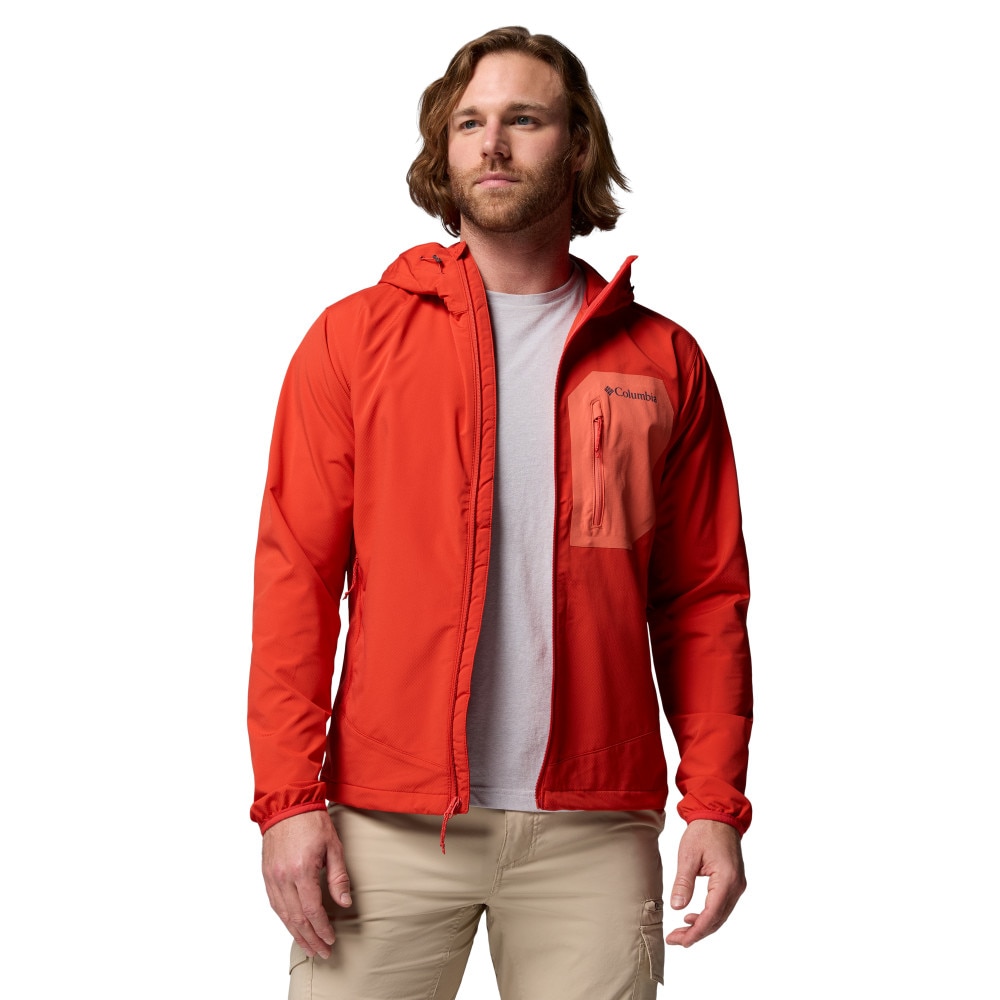 Chaqueta softshell de hombre Tall Heights™ III Hooded Columbia - Coral Coral-4