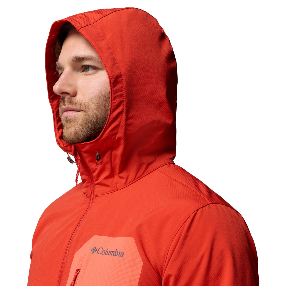 Chaqueta softshell de hombre Tall Heights™ III Hooded Columbia - Coral Coral-6
