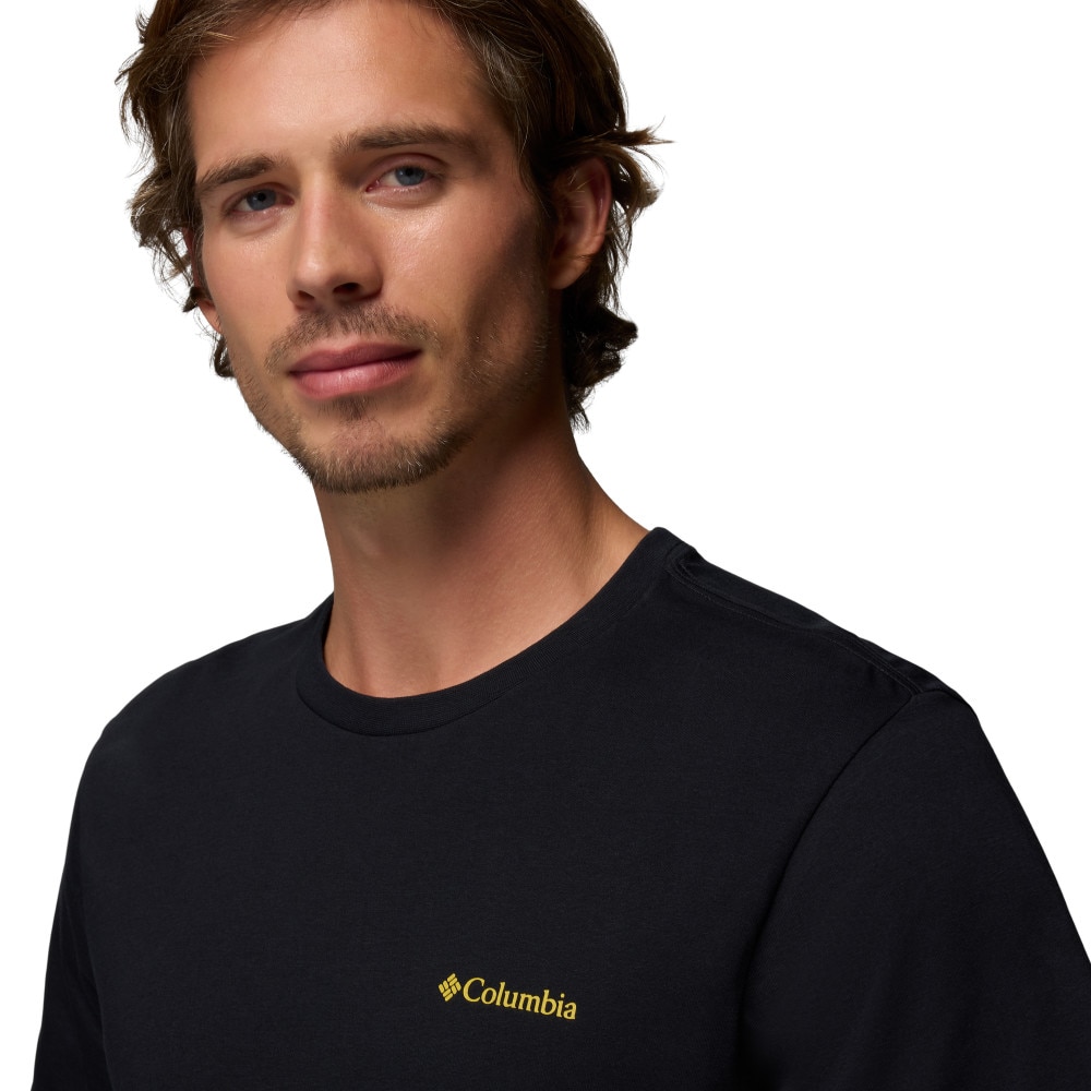 Camiseta manga corta de hombre CSC™ Logo Back Columbia - Negro Negro-4