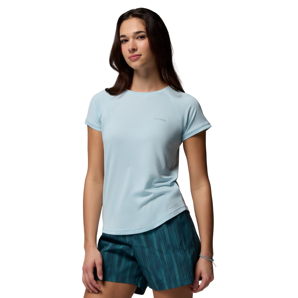 Camiseta manga corta de mujer Bogata Bay™ Columbia - Azul claro Azul claro-3