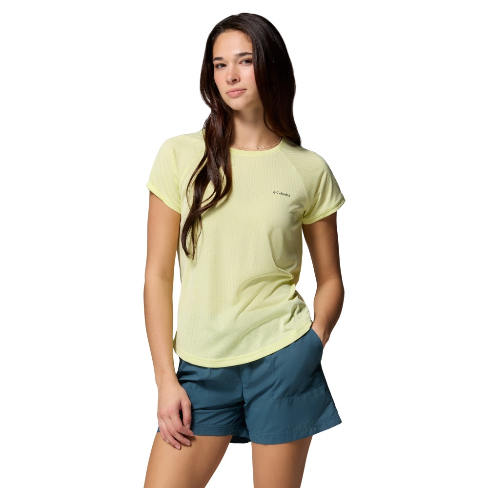 Camiseta manga corta de mujer Bogata Bay™ Columbia - Amarillo limón Amarillo limón-1