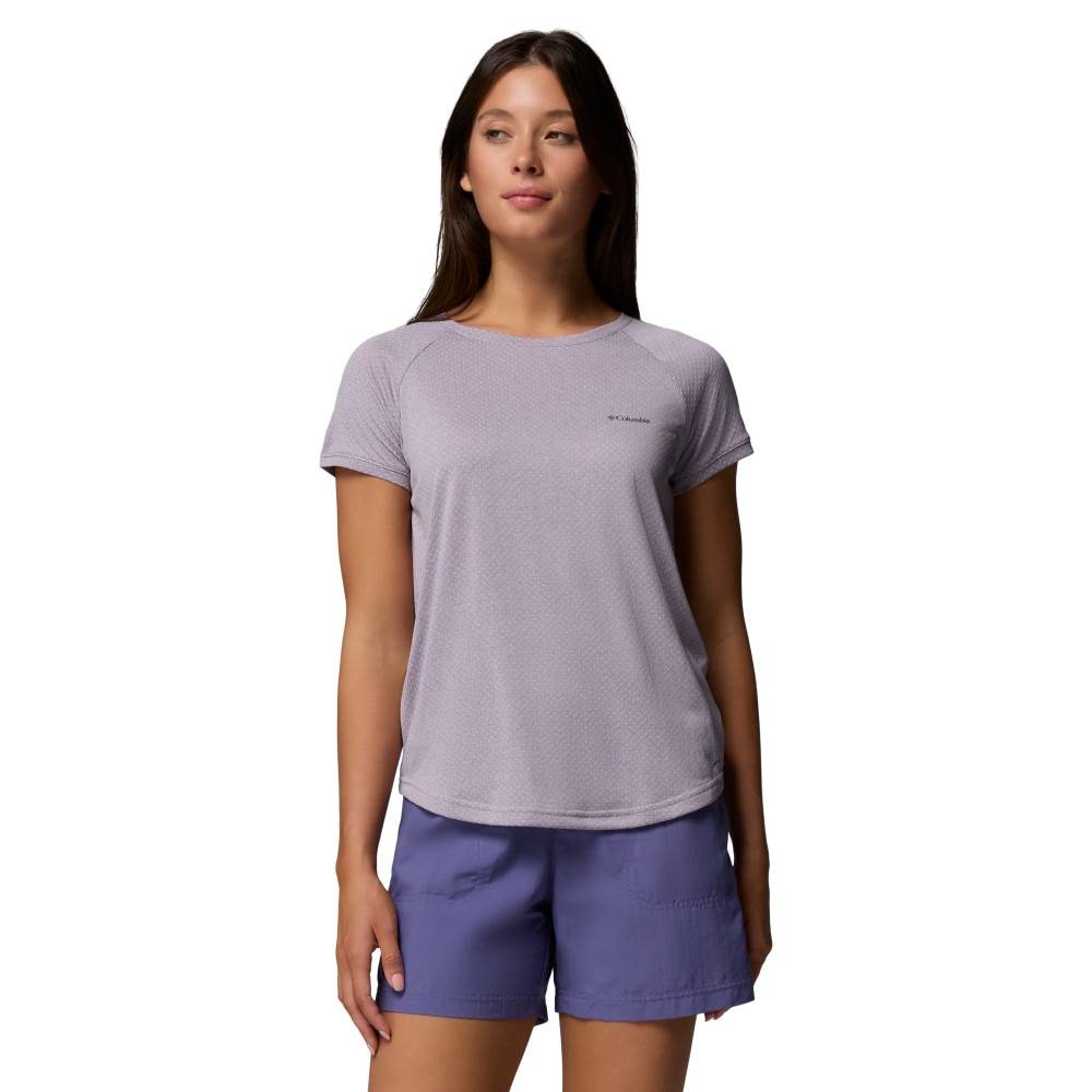 Camiseta manga corta de mujer Bogata Bay™ Columbia - Lila Lila-1