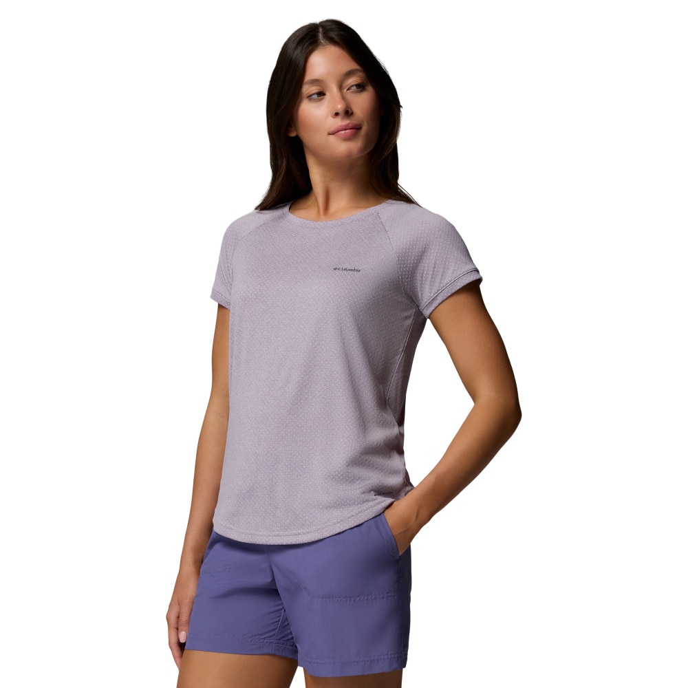 Camiseta manga corta de mujer Bogata Bay™ Columbia - Lila Lila-3