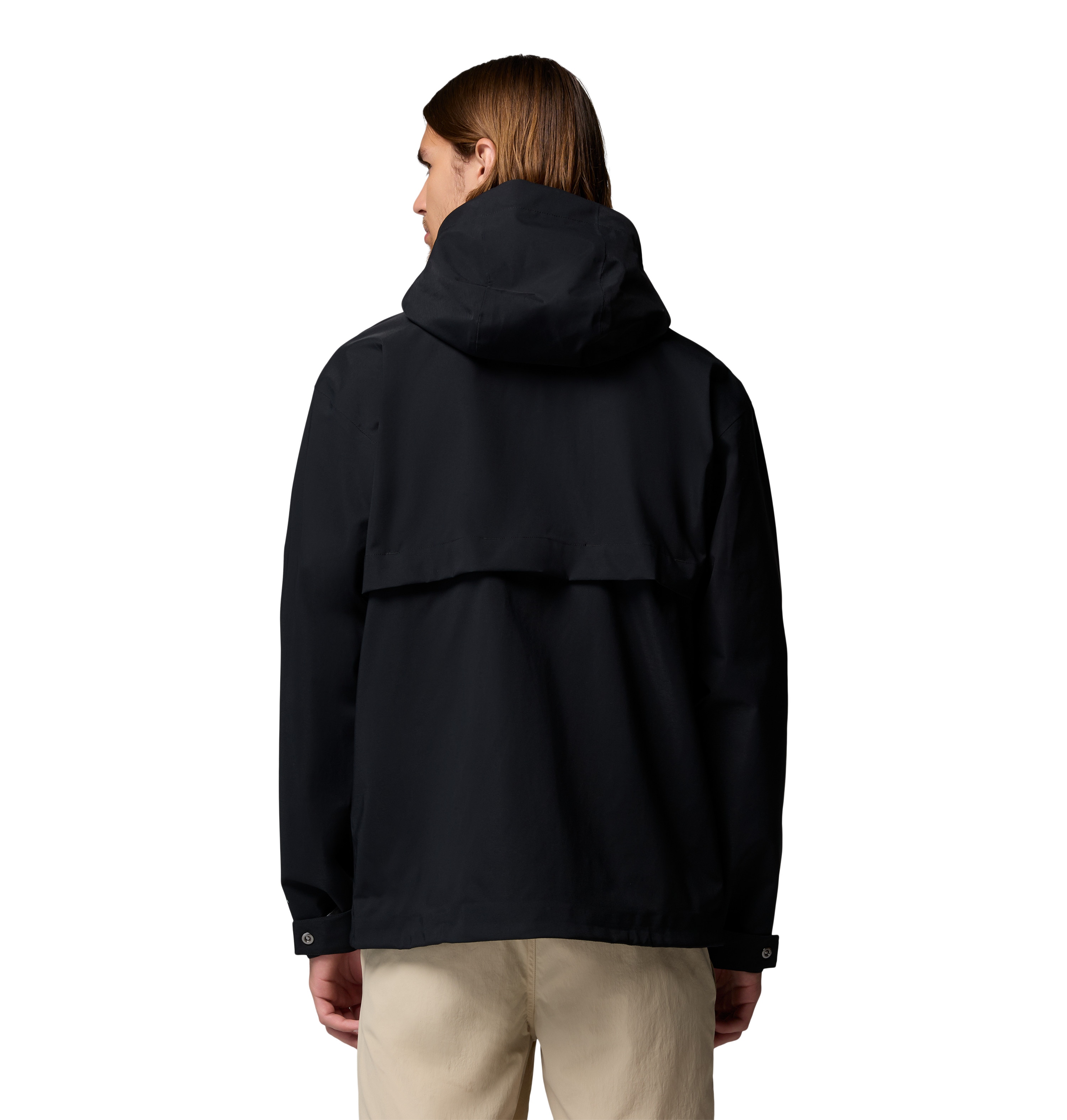 Chaqueta impermeable de hombre Street Heights™ Shell Columbia - Negro Negro-2