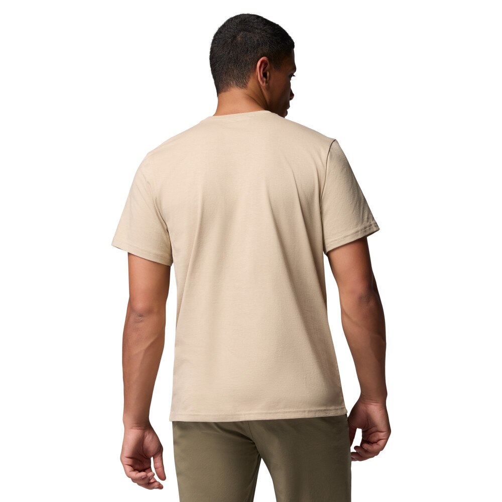Camiseta manga corta de hombre CSC™ Basic Columbia - Beige Beige-2