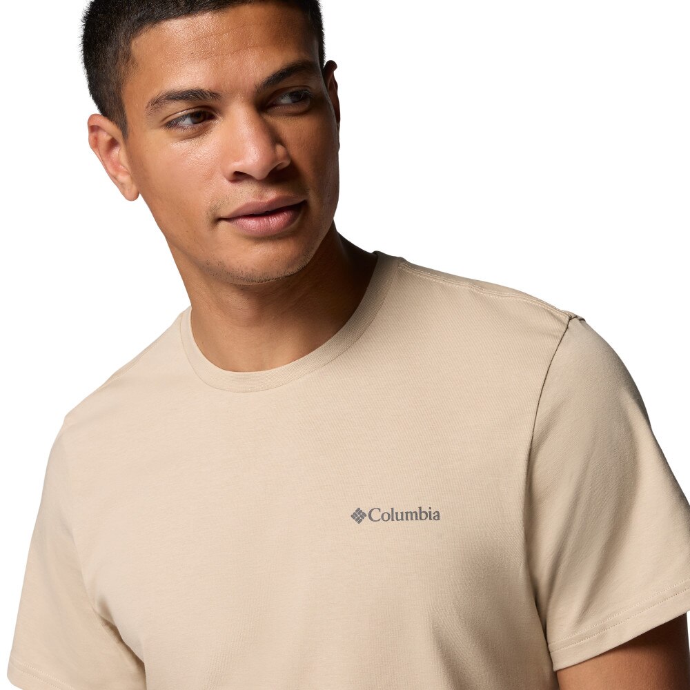 Camiseta manga corta de hombre CSC™ Basic Columbia - Beige Beige-4