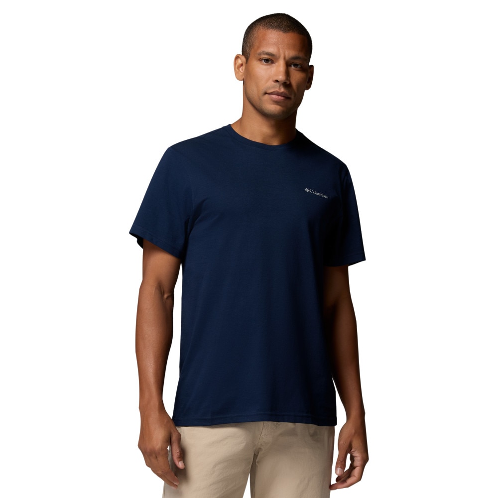 Camiseta de manga corta hombre CSC™ Basic Columbia - Azul Azul-1