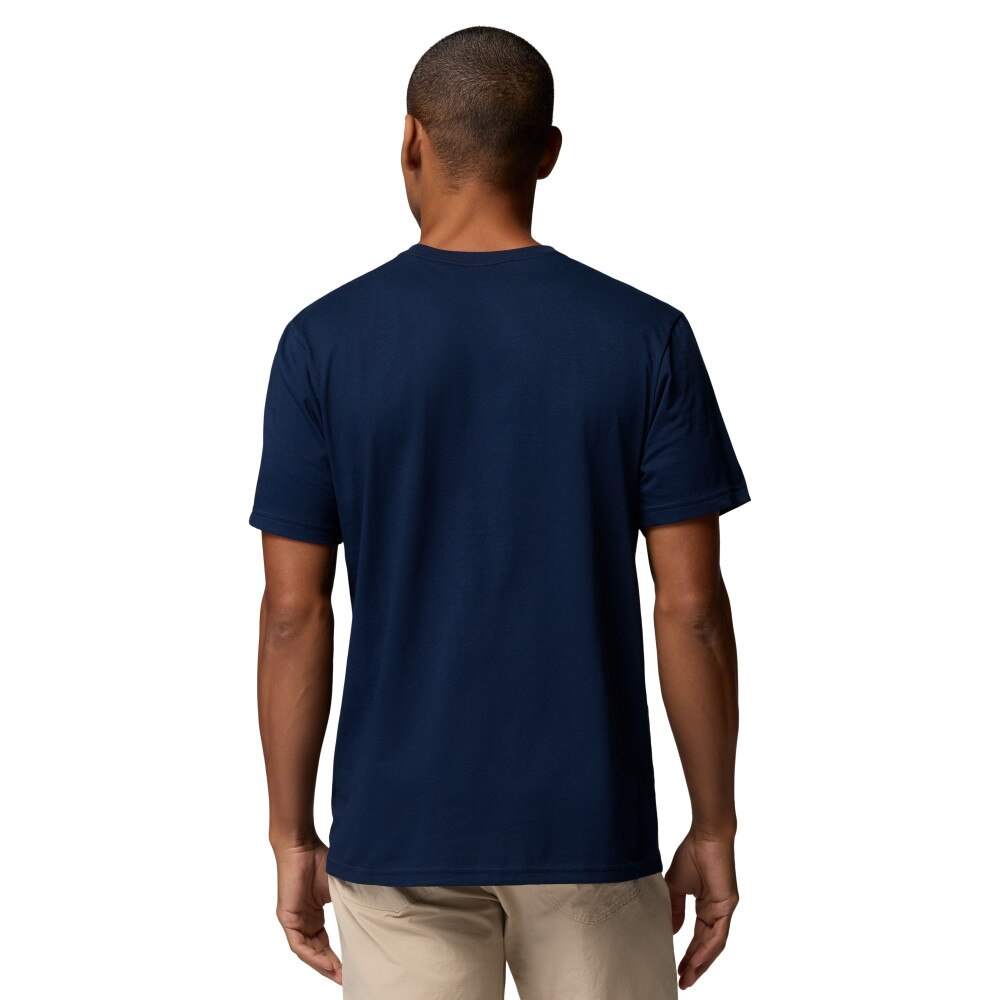 Camiseta manga corta de hombre CSC™ Basic Columbia - Azul Azul-2
