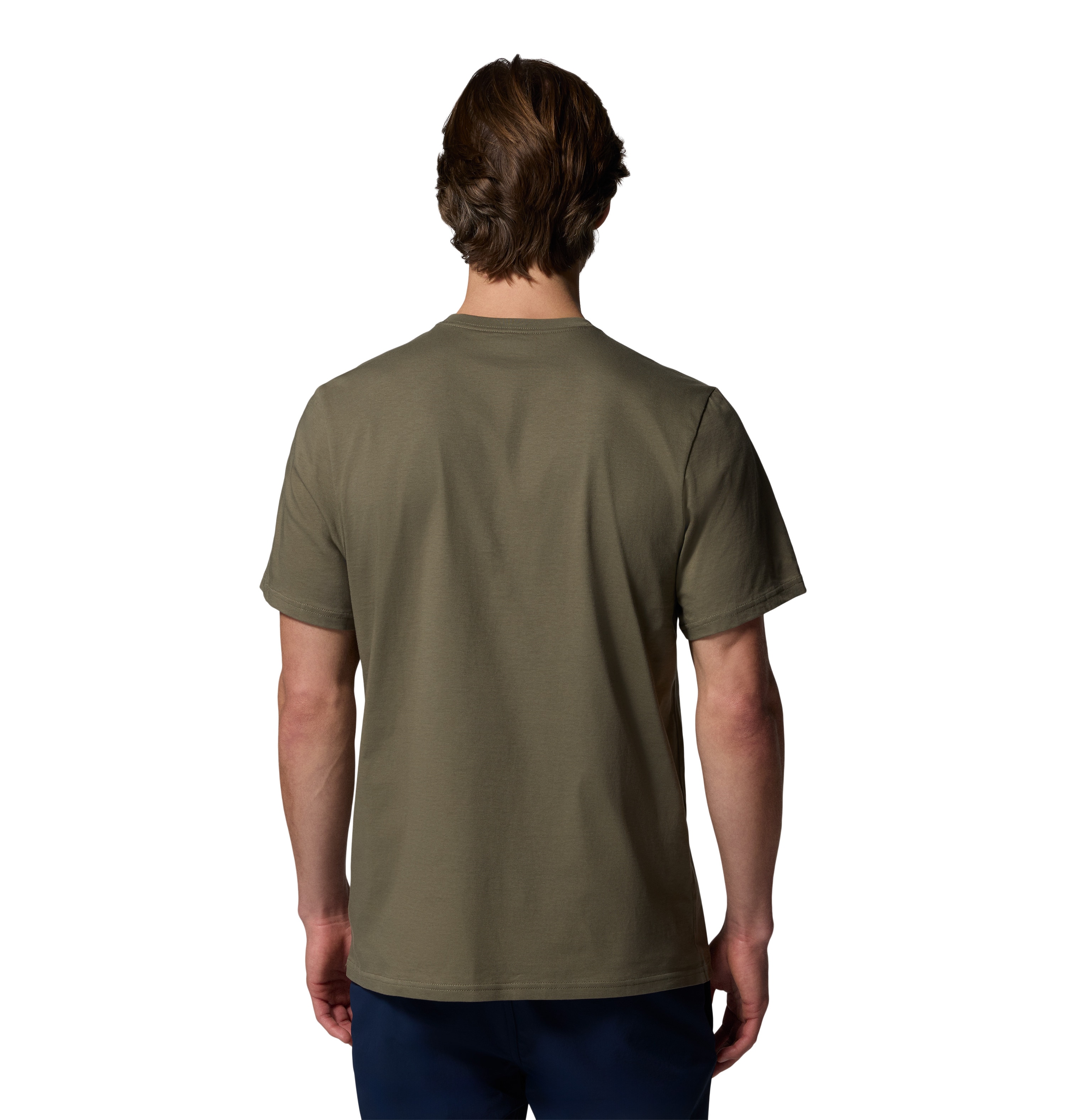 Camiseta manga corta de hombre CSC™ Basic Columbia - Verde cadete Verde cadete-2