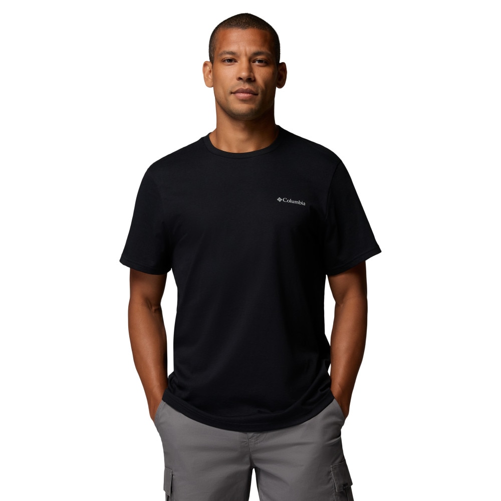 Camiseta de manga corta hombre CSC™ Basic Columbia - Negro Negro-1