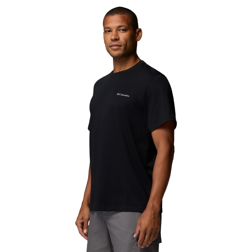 Camiseta de manga corta hombre CSC™ Basic Columbia - Negro Negro-3