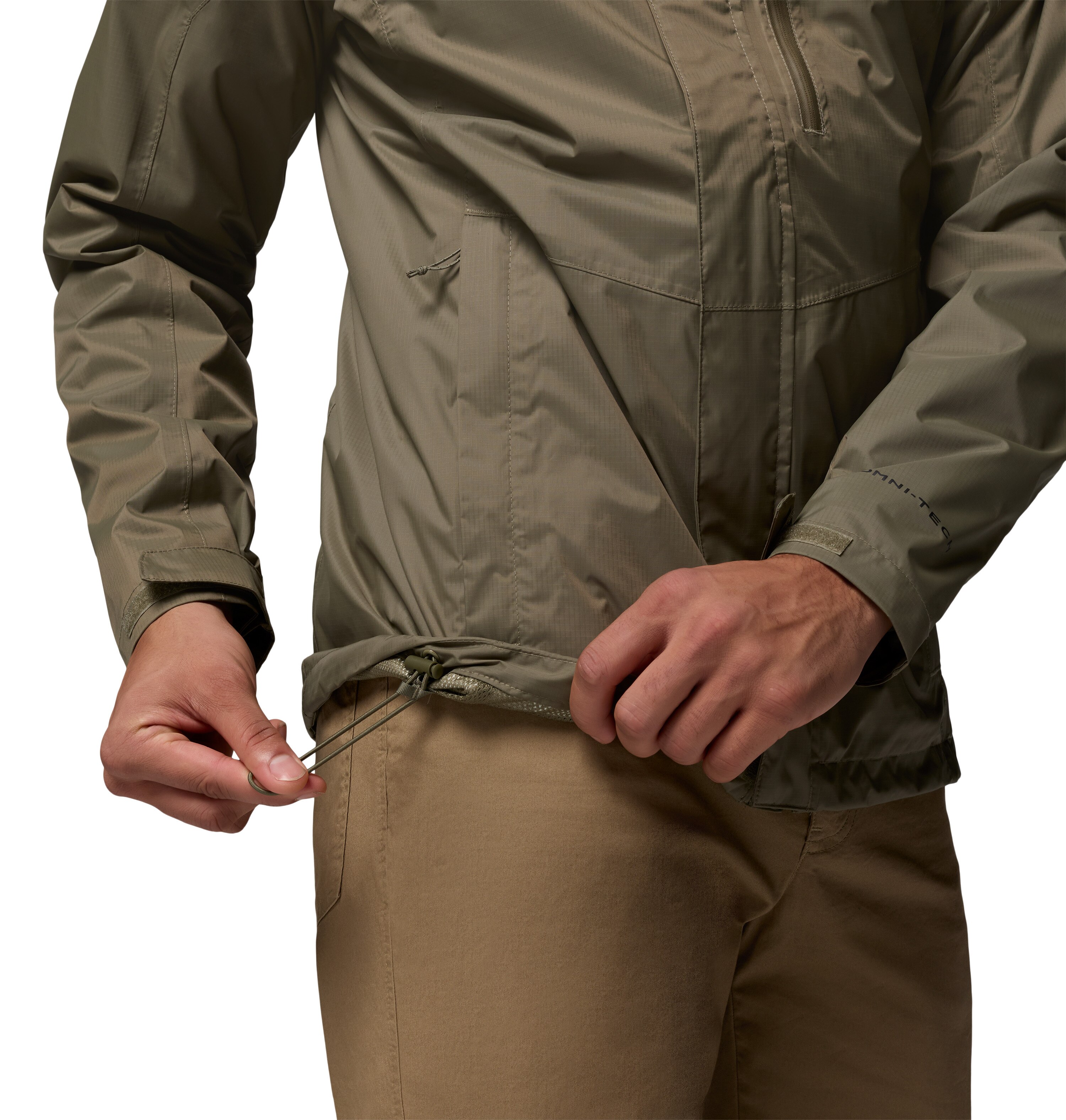 Chaqueta impermeable de hombre Pouring Adventure™ III Columbia - Verde cadete Verde cadete-3