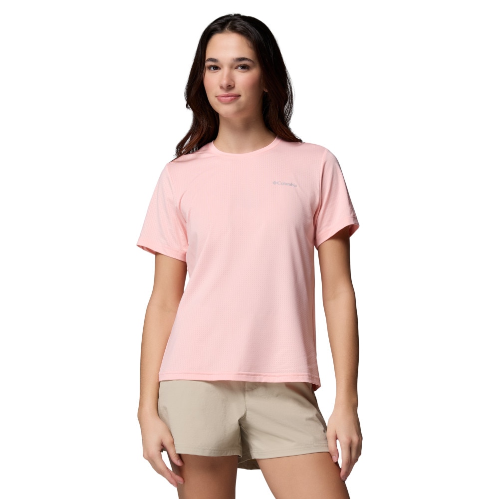 Imagen 0 de Camiseta manga corta de mujer Wild Springs™ Columbia Rosa chicle