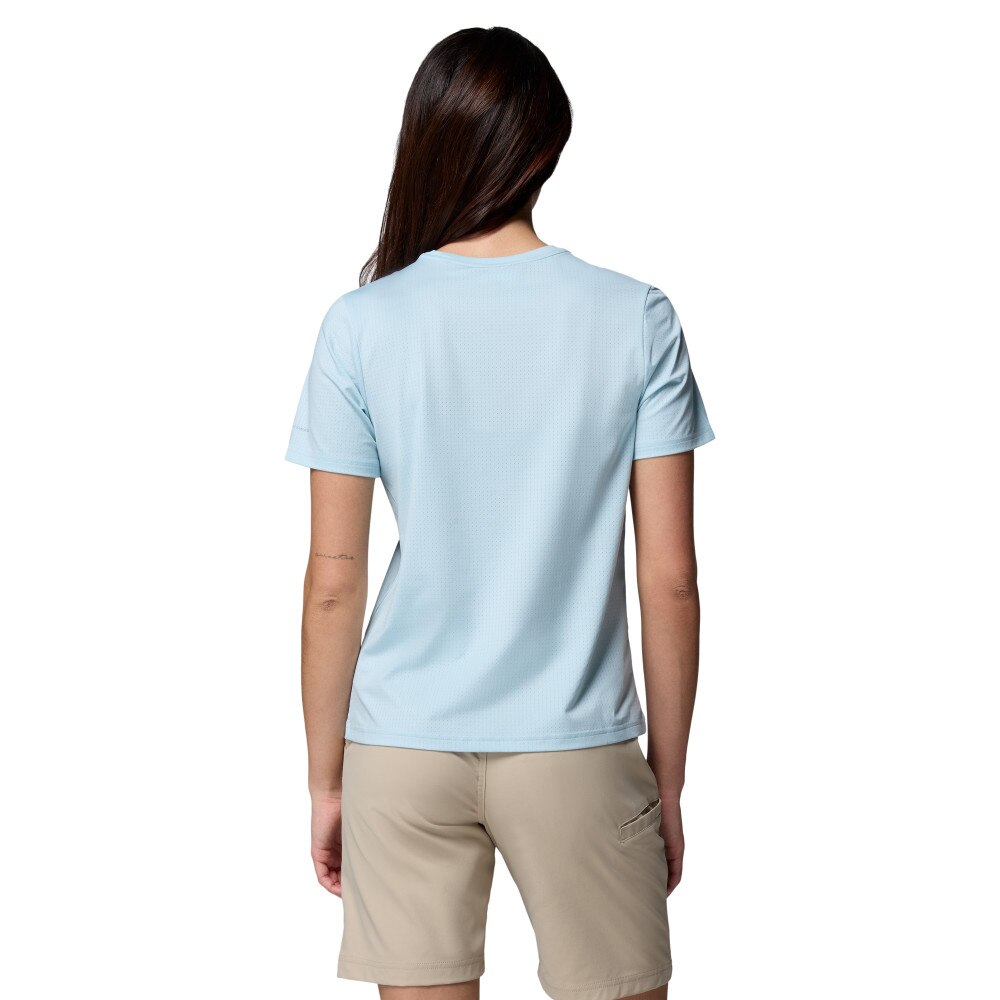 Camiseta manga corta de mujer Wild Springs™ Columbia - Azul claro Azul claro-2