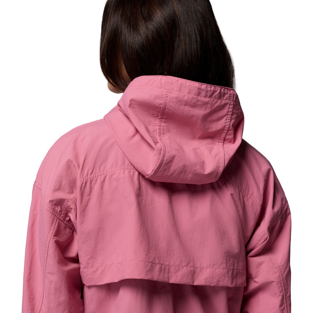 Chaqueta cortavientos de mujer Spire Valley™ Cropped Columbia - Rosa Rosa-6