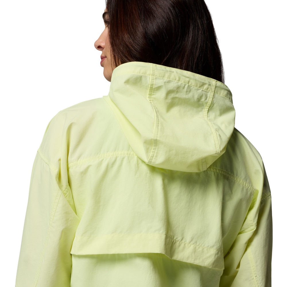 Chaqueta cortavientos de mujer Spire Valley™ Cropped Columbia - Amarillo limón Amarillo limón-6