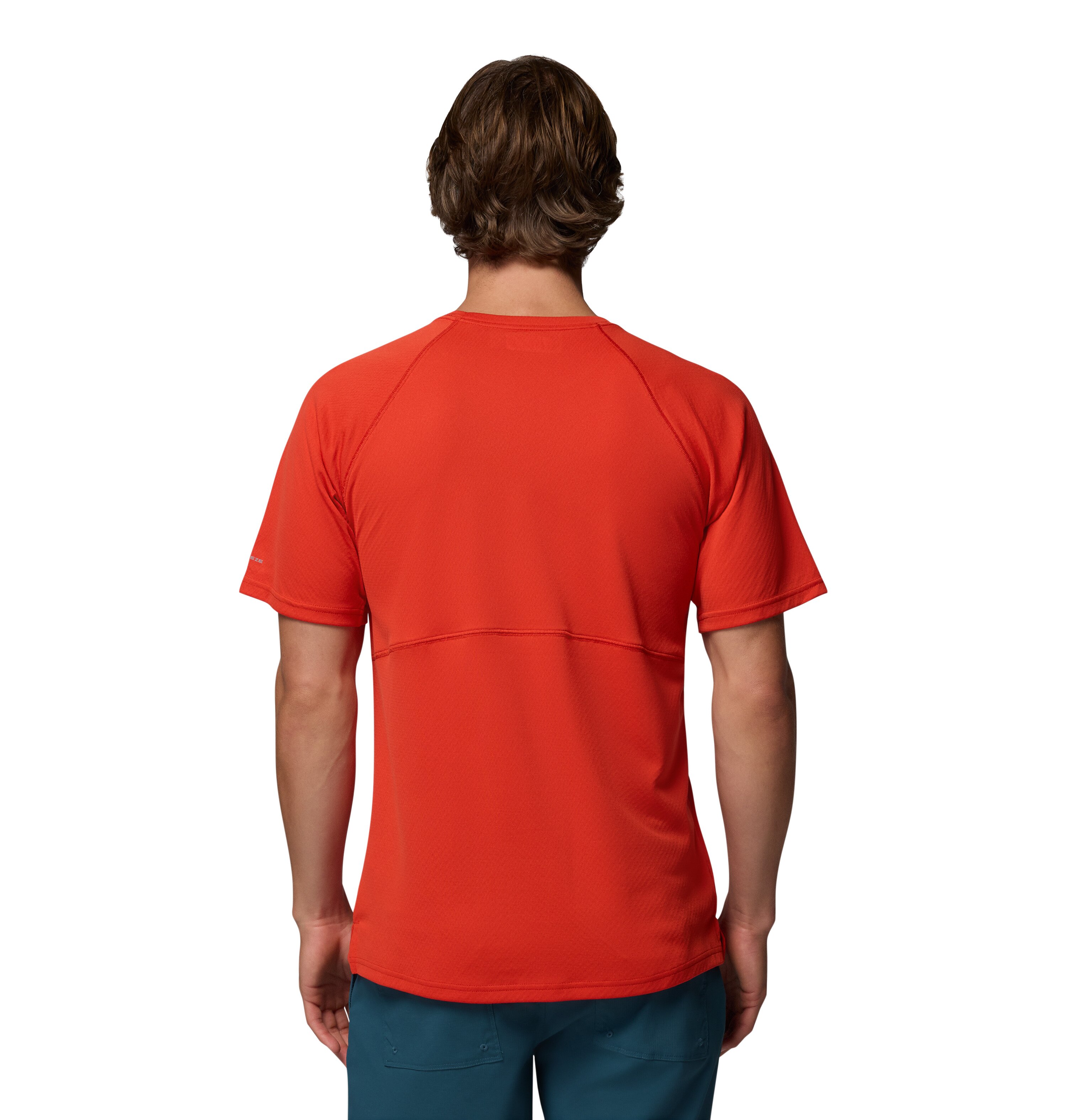 Camiseta manga corta de hombre Alpine Chill™ Pro Crew Columbia - Coral Coral-2