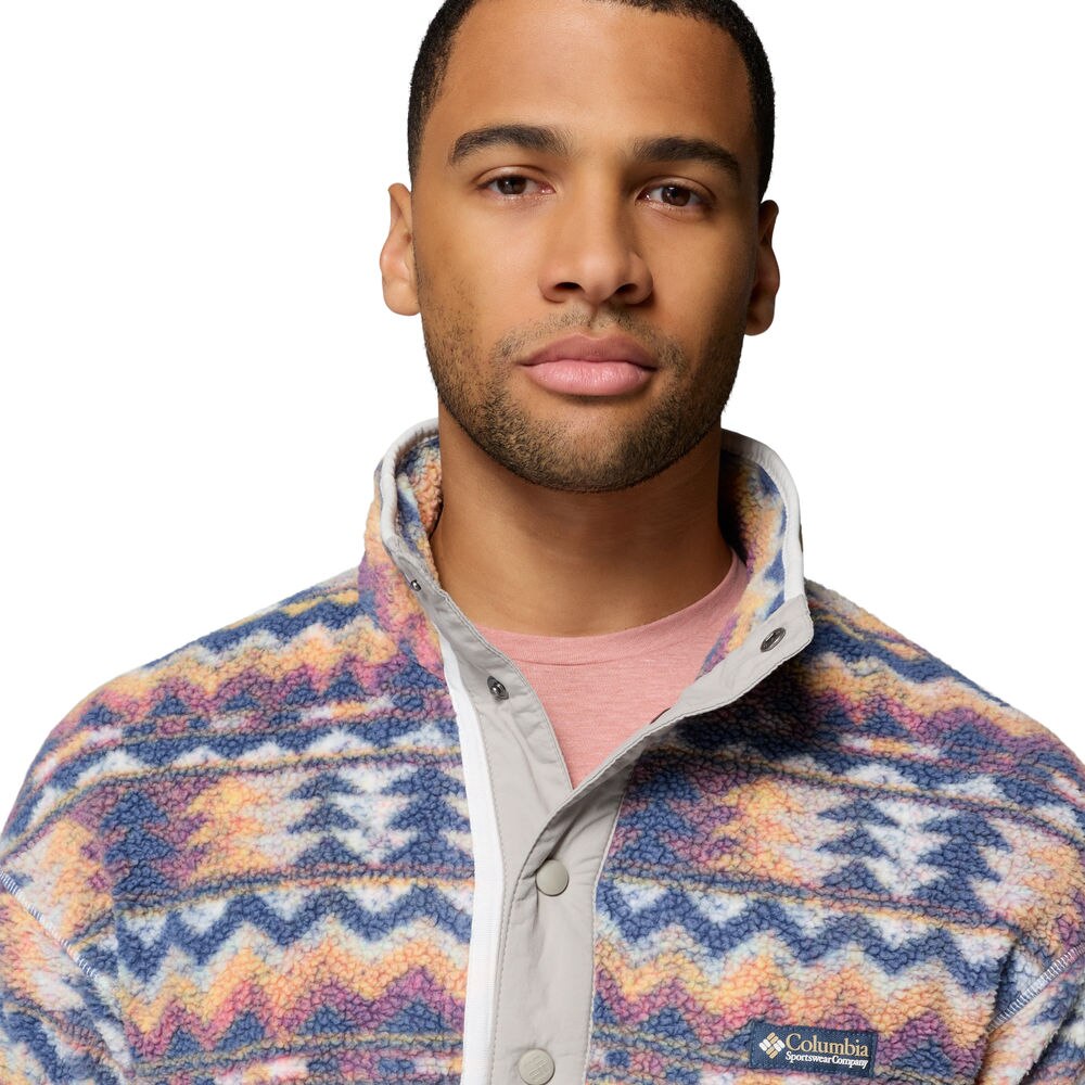 Forro polar de hombre Helvetia™ II Printed Columbia - Blanco Blanco-4