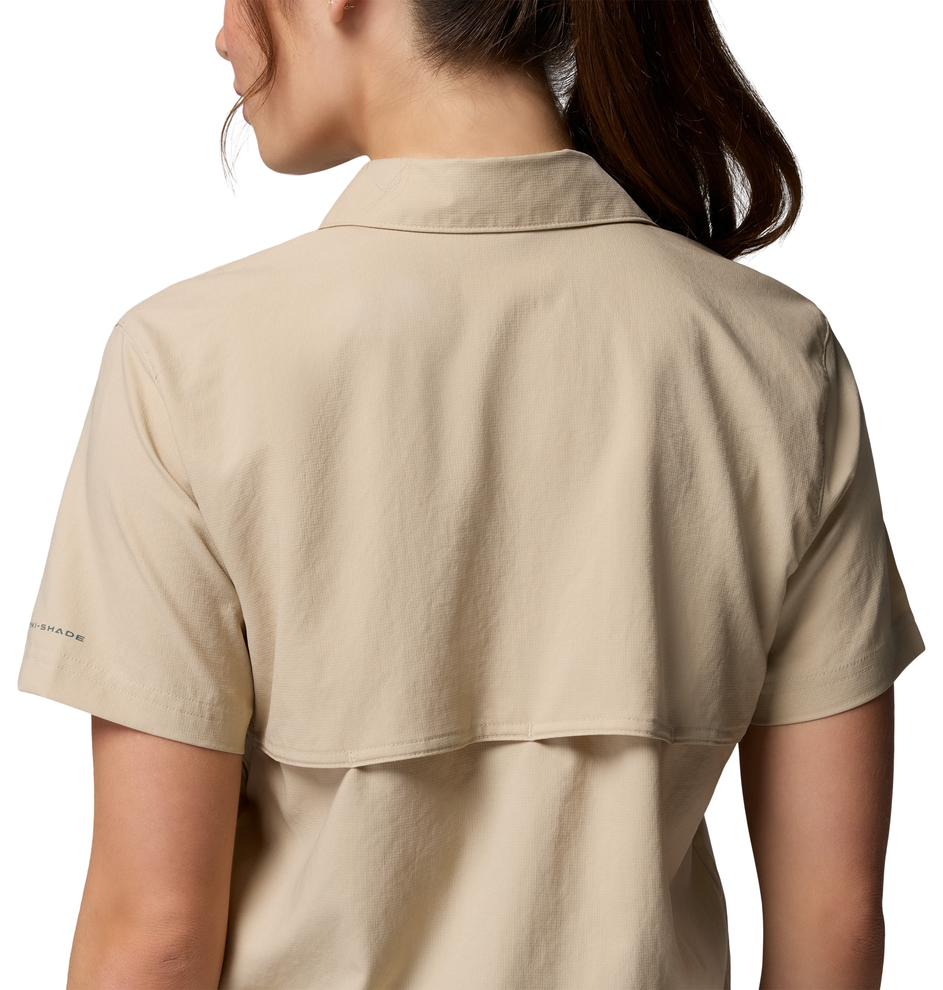Imagen 5 de Camisa manga corta de mujer Silver Ridge™ Utility II Columbia - Beige Beige