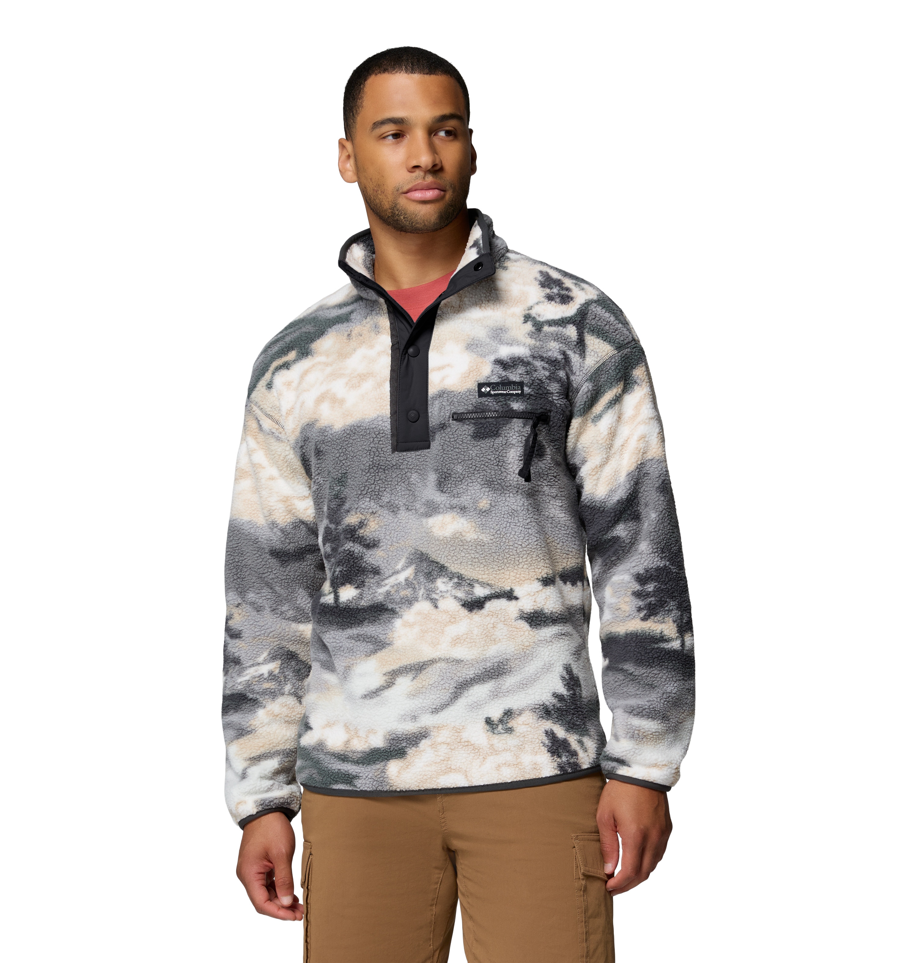 Imagen 0 de Forro polar de hombre Helvetia™ II Printed Columbia Verde