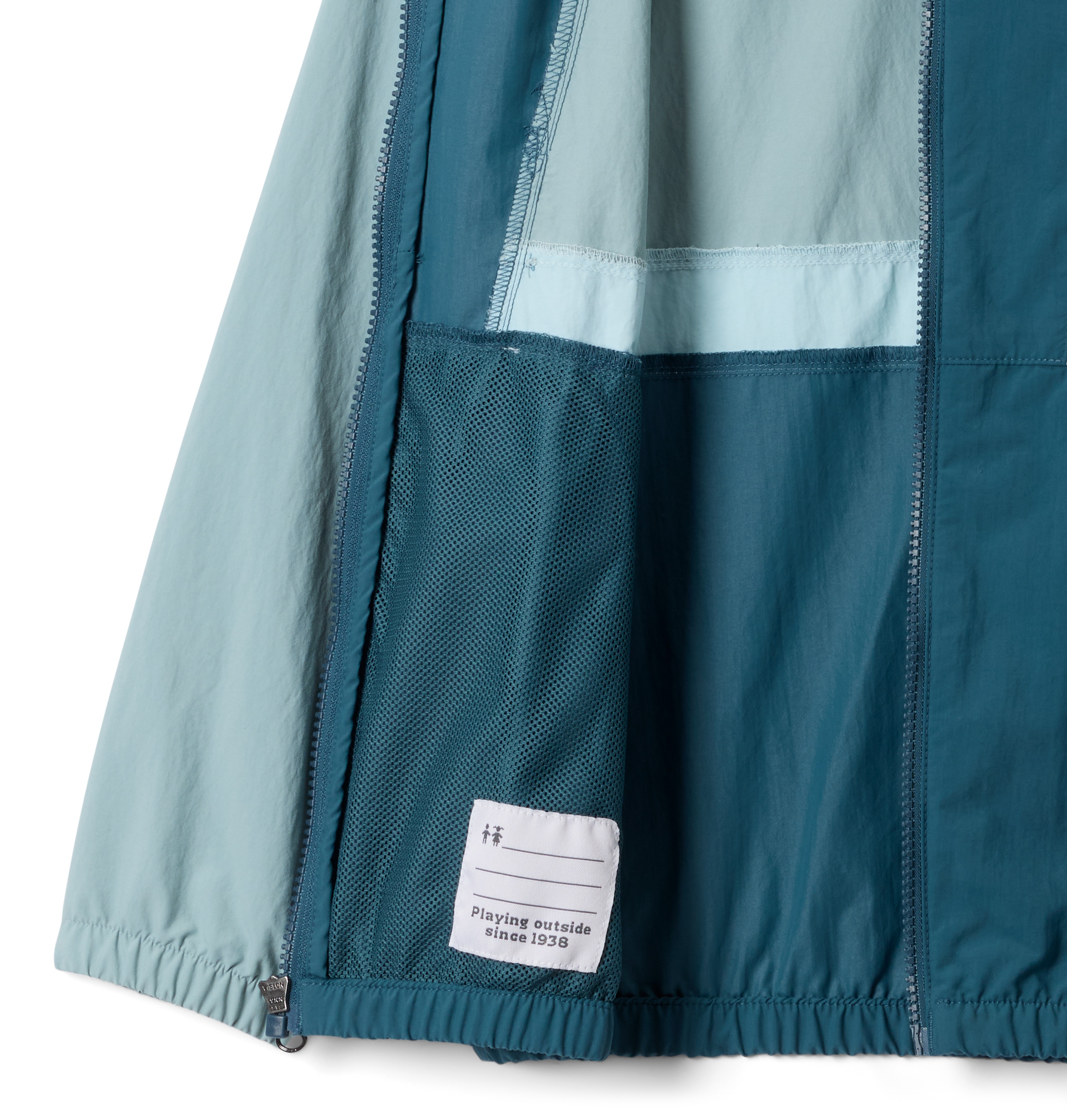 Chaqueta cortavientos de niños Spire Valley™ Columbia - Azul claro Azul claro-3