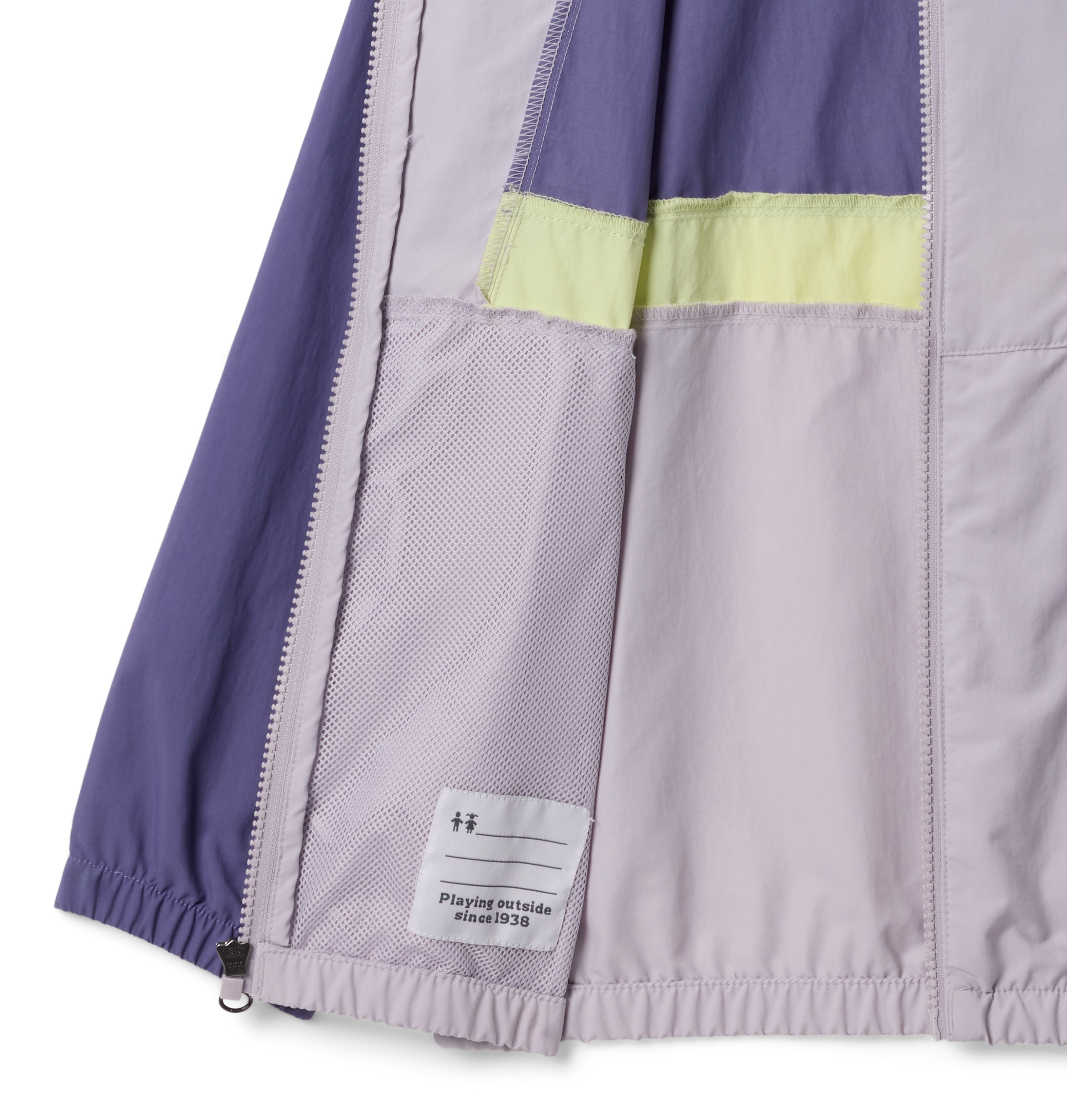 Chaqueta cortavientos de niños Spire Valley™ Columbia - Morado Morado-3