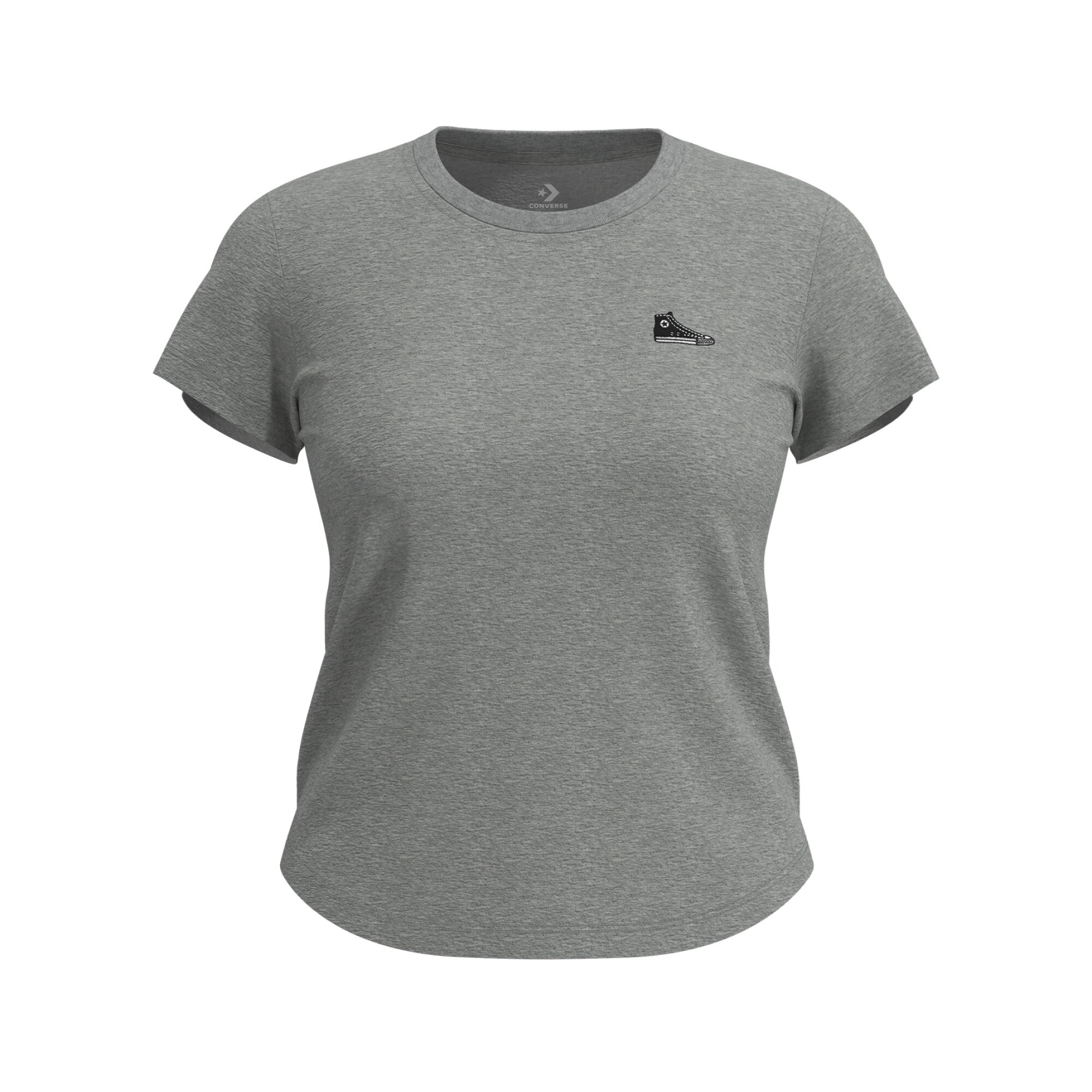 Imagen 0 de Camiseta de mujer Chuck 70 Slim Tee Converse Gris