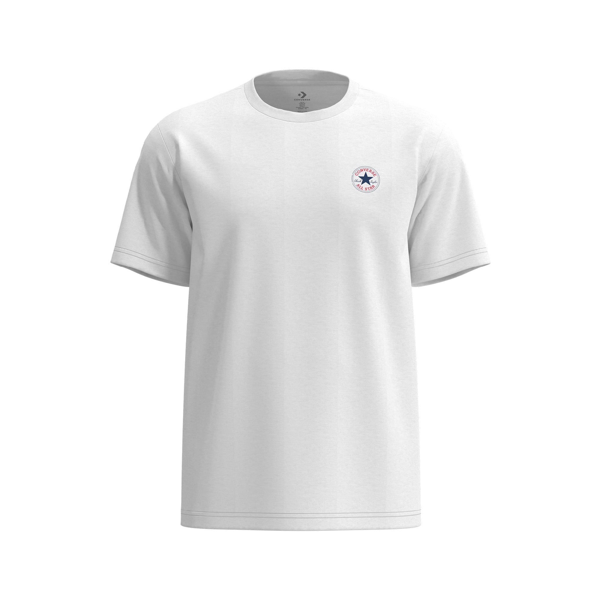 Camiseta unisex Core Chuck Patch Converse - Blanco Blanco-1