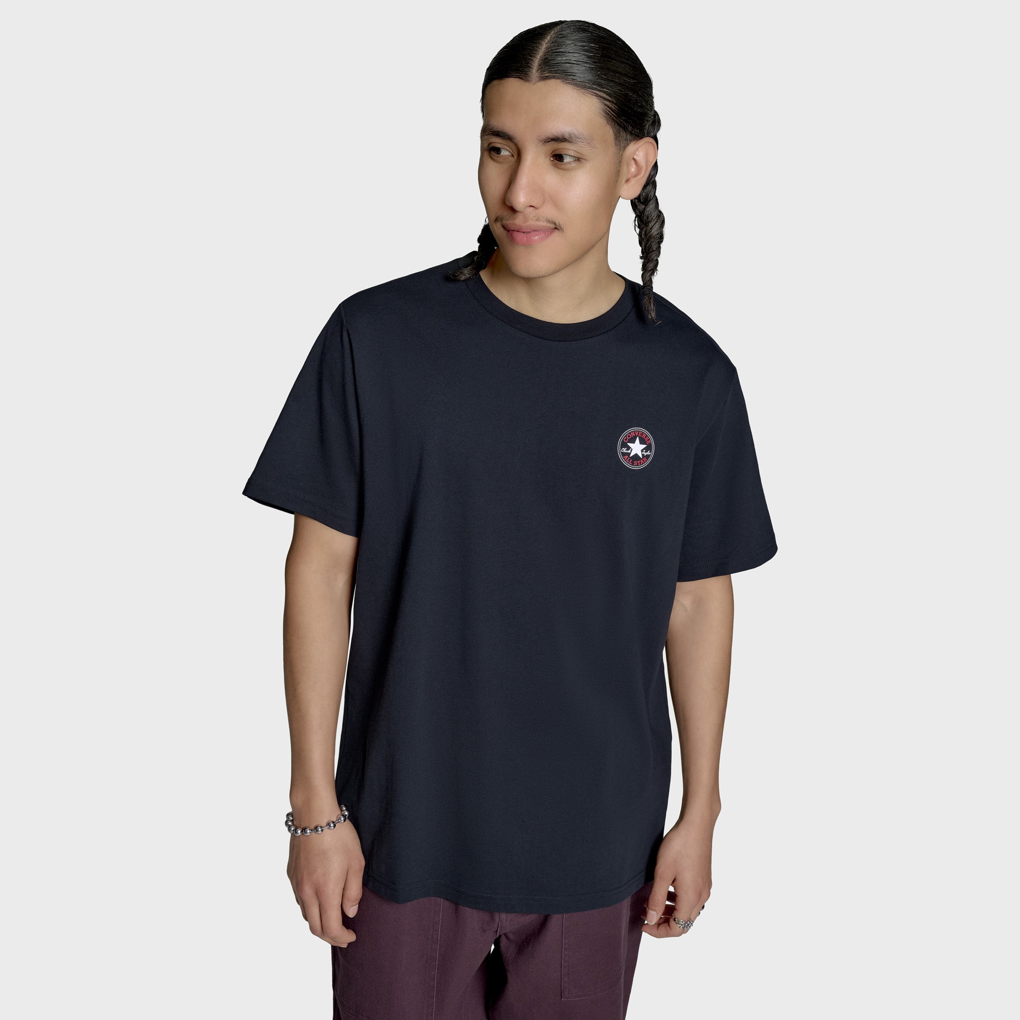 Imagen 0 de Camiseta unisex Core Chuck Patch Converse Negro