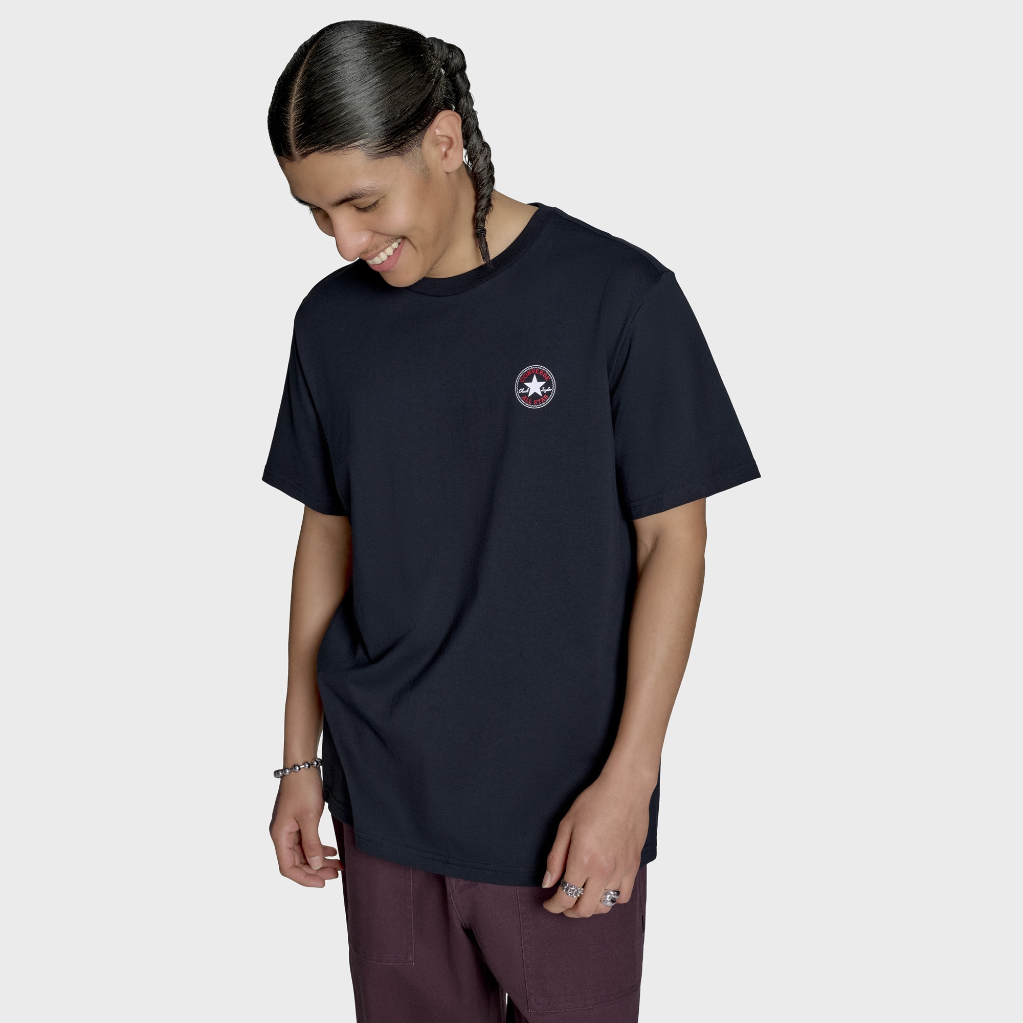 Camiseta unisex Core Chuck Patch Converse - Negro Negro-3