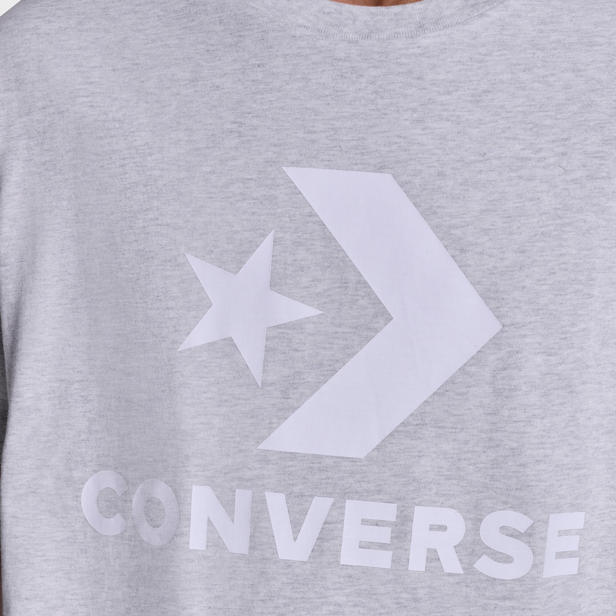 Camiseta unisex Star Chevron Converse - Gris claro Gris claro-7