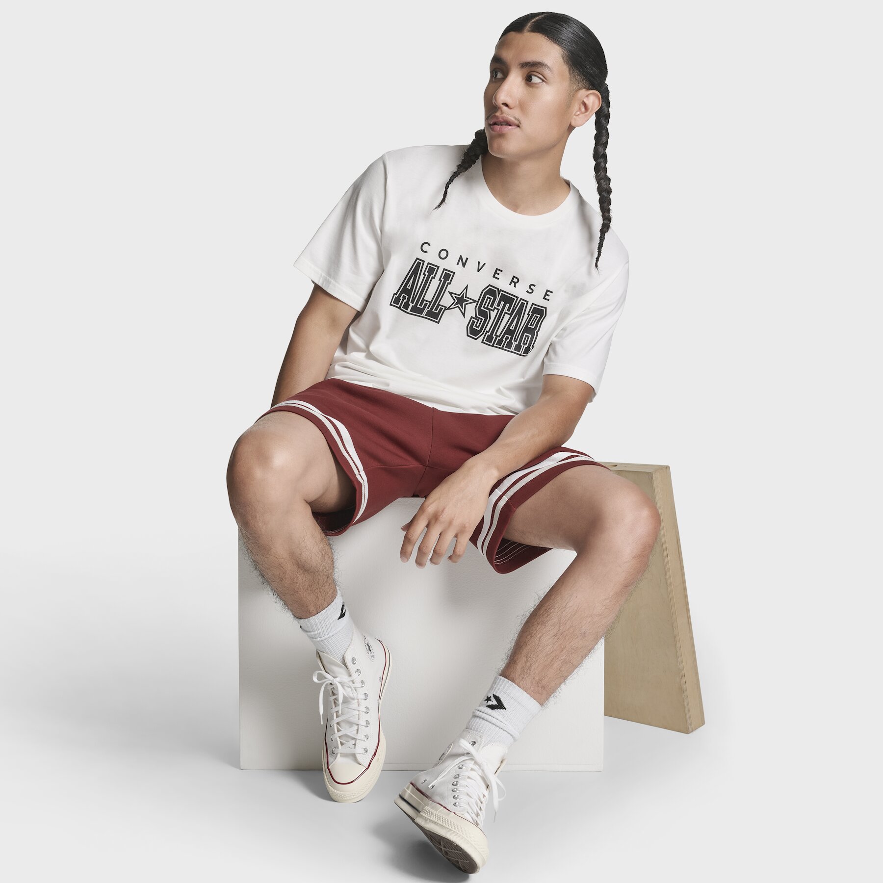 Imagen 4 de Camiseta de hombre All Star Tee Converse - Blanco Blanco