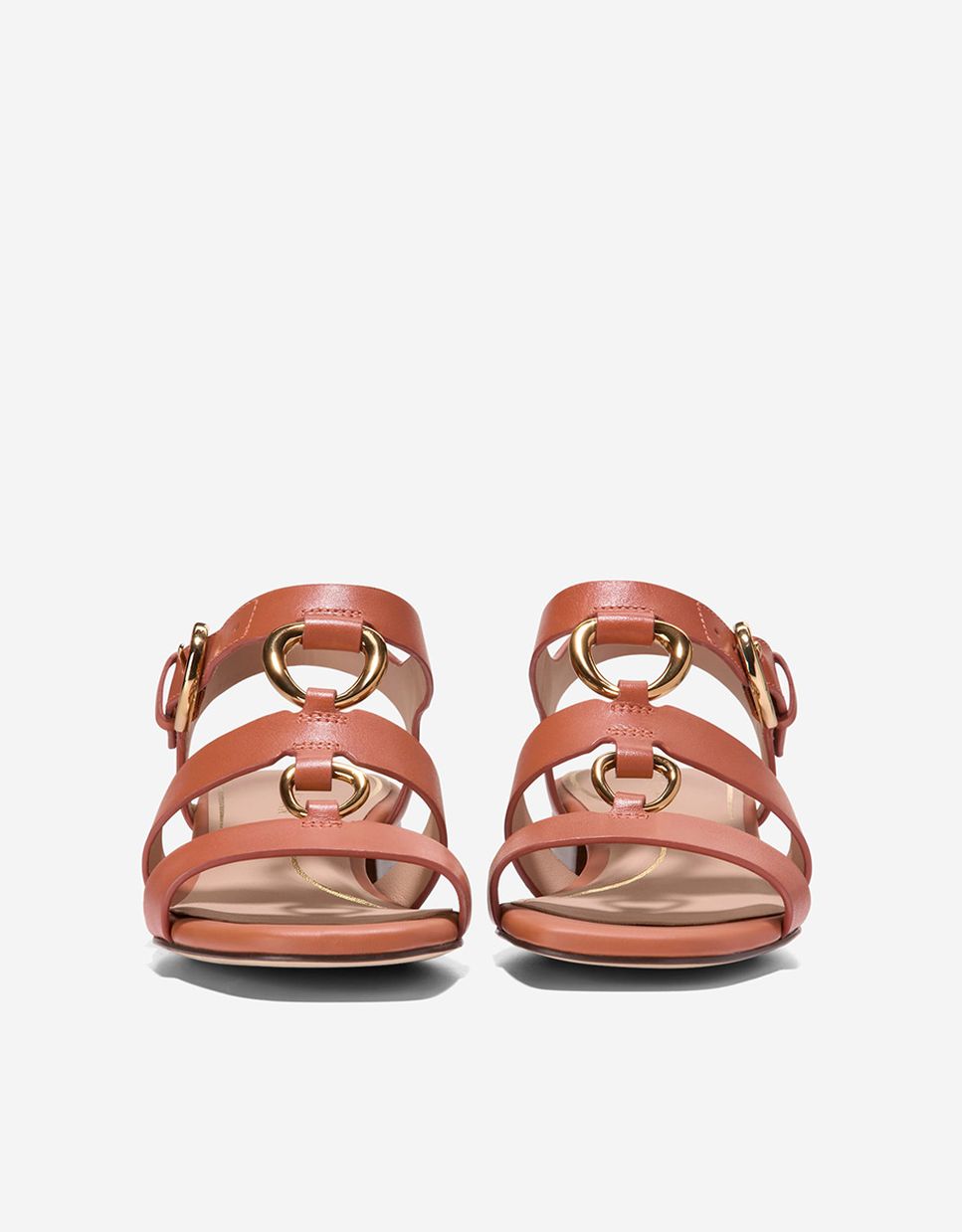 Sandalias planas de mujer confeccionadas en piel - Cole Haan - Marrón Marrón-2