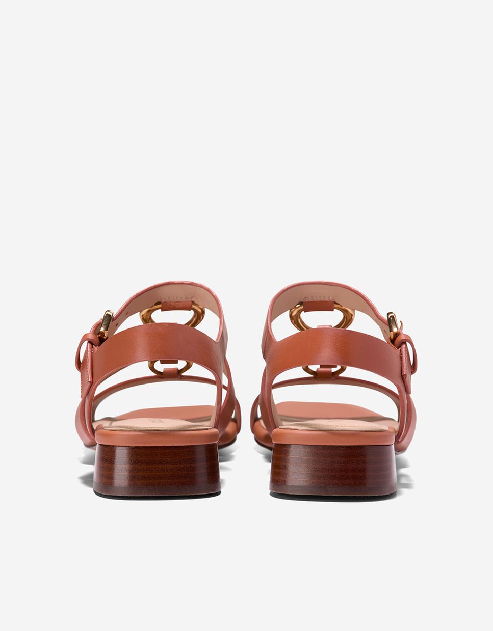 Sandalias planas de mujer confeccionadas en piel - Cole Haan - Marrón Marrón-4