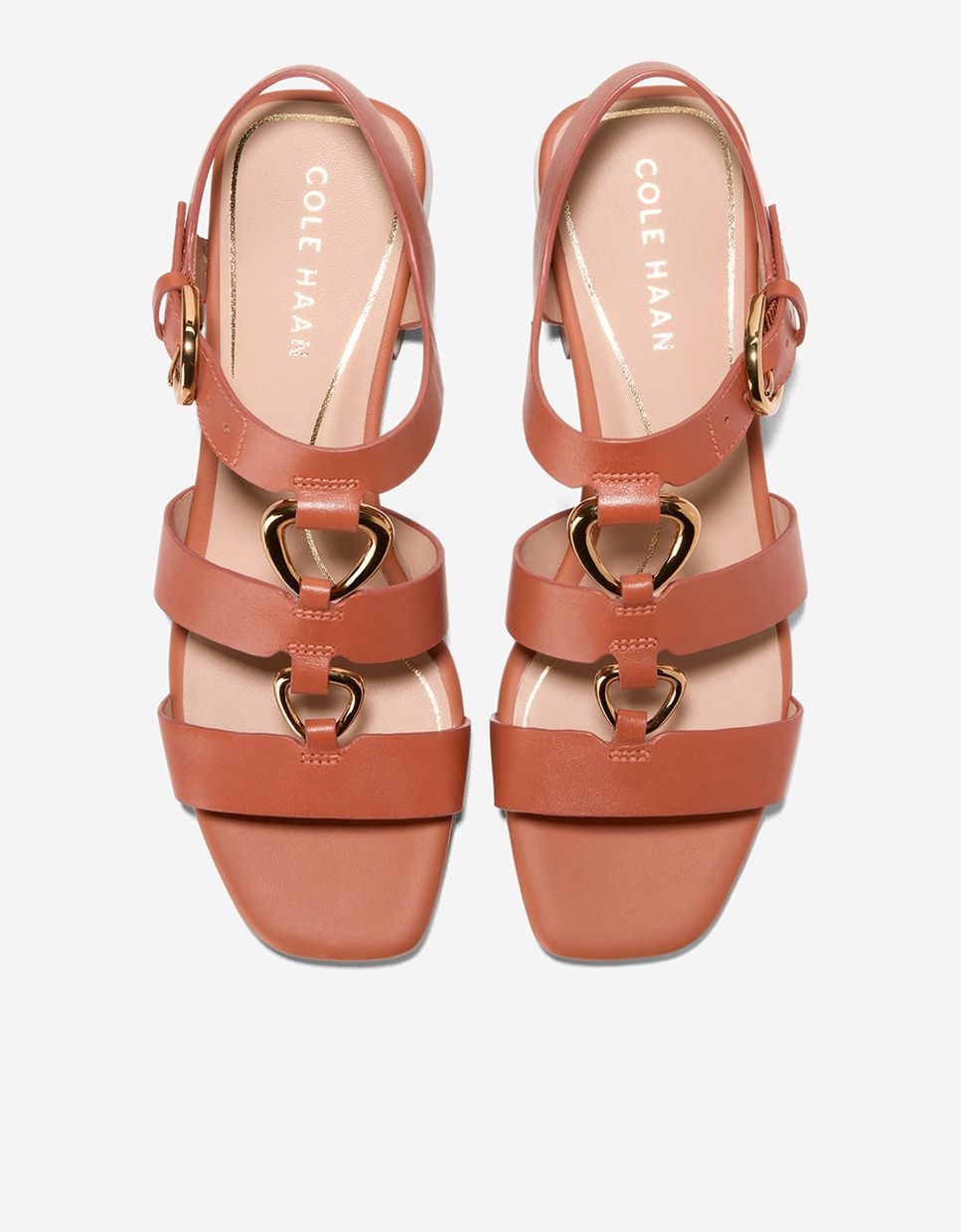 Sandalias planas de mujer confeccionadas en piel - Cole Haan - Marrón Marrón-6