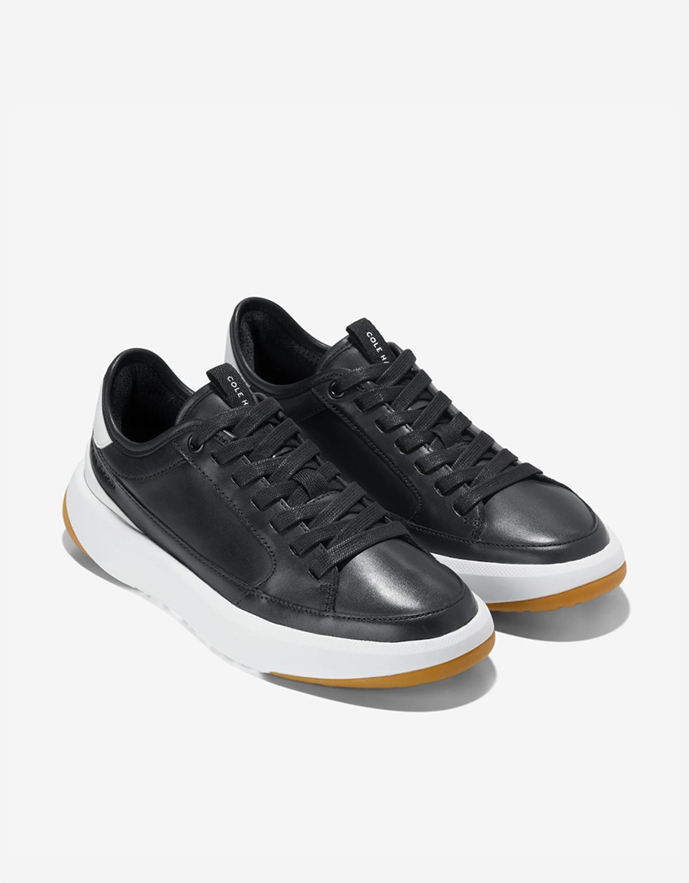 Zapatillas deportivas de mujer inspiradas en el tennis confeccionadas en piel - Cole Haan - Negro Negro-4