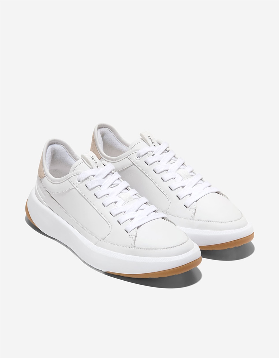 Zapatillas deportivas de mujer inspiradas en el tennis confeccionadas en piel - Cole Haan - Blanco Blanco-4