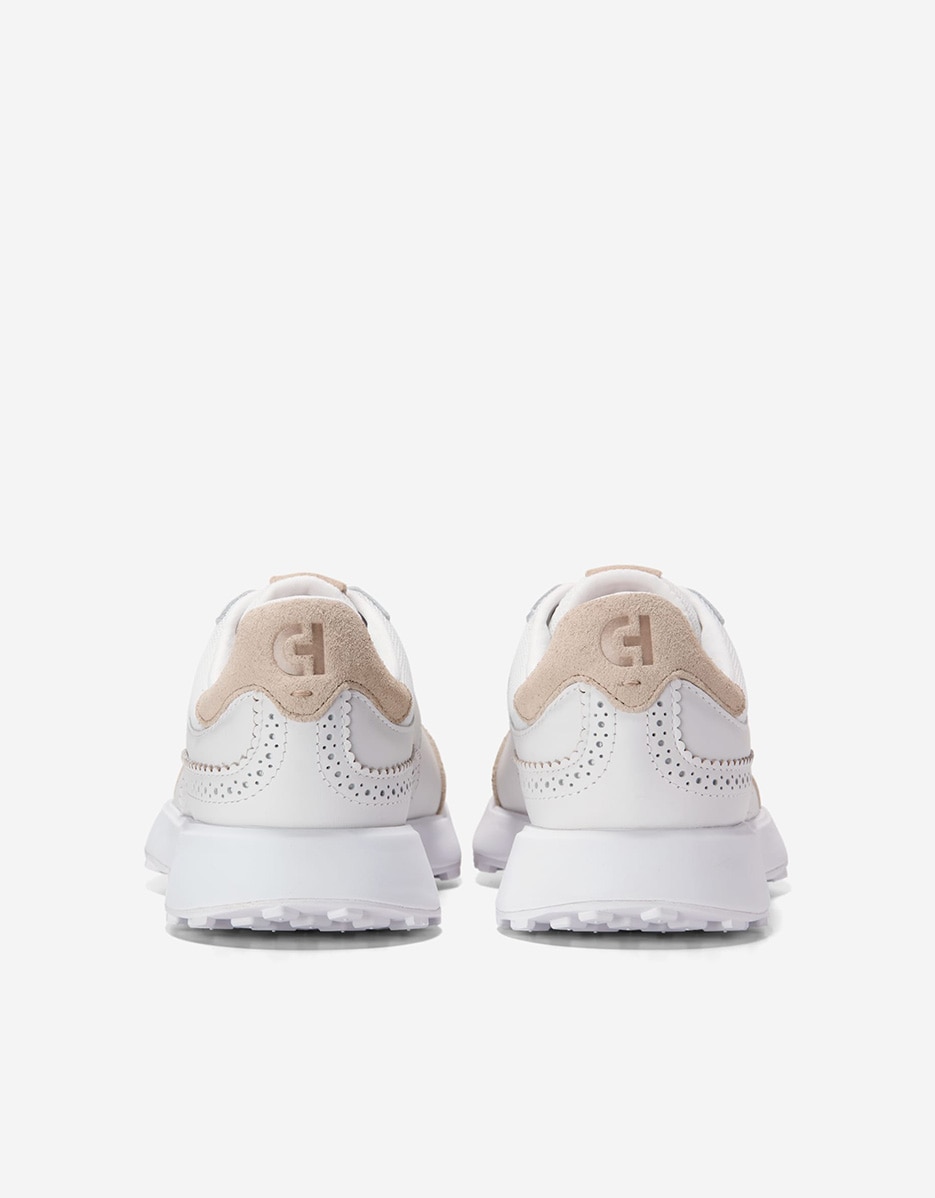 Zapatillas deportivas de mujer confeccionadas en piel - Cole Haan - Blanco Blanco-2