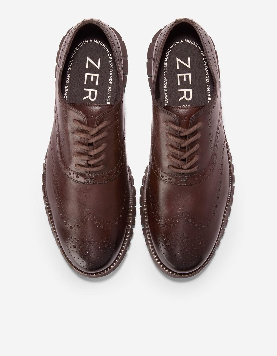 Zapato oxford de hombre confeccionado en piel con punta de ala - Cole Haan - Marrón chocolate Marrón chocolate-6