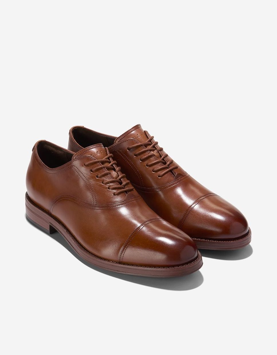 Zapatos de cordones de hombre de estilo clásico confeccionados en piel - Cole Haan - Marrón Marrón-4