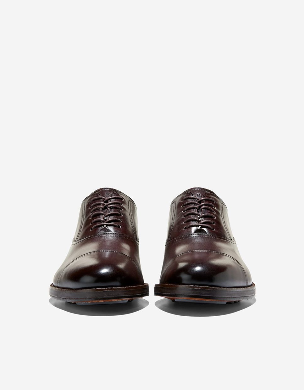 Imagen 3 de Zapato oxford de hombre confeccionado en piel con tecnología flexcraft™ - Cole Haan - Marrón oscuro Marrón oscuro