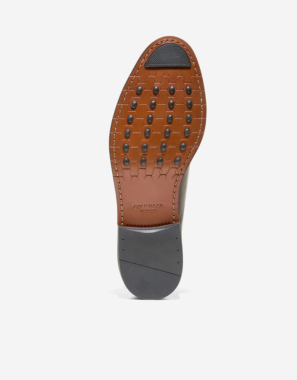 Imagen 6 de Zapato oxford de hombre confeccionado en piel con tecnología flexcraft™ - Cole Haan - Marrón oscuro Marrón oscuro
